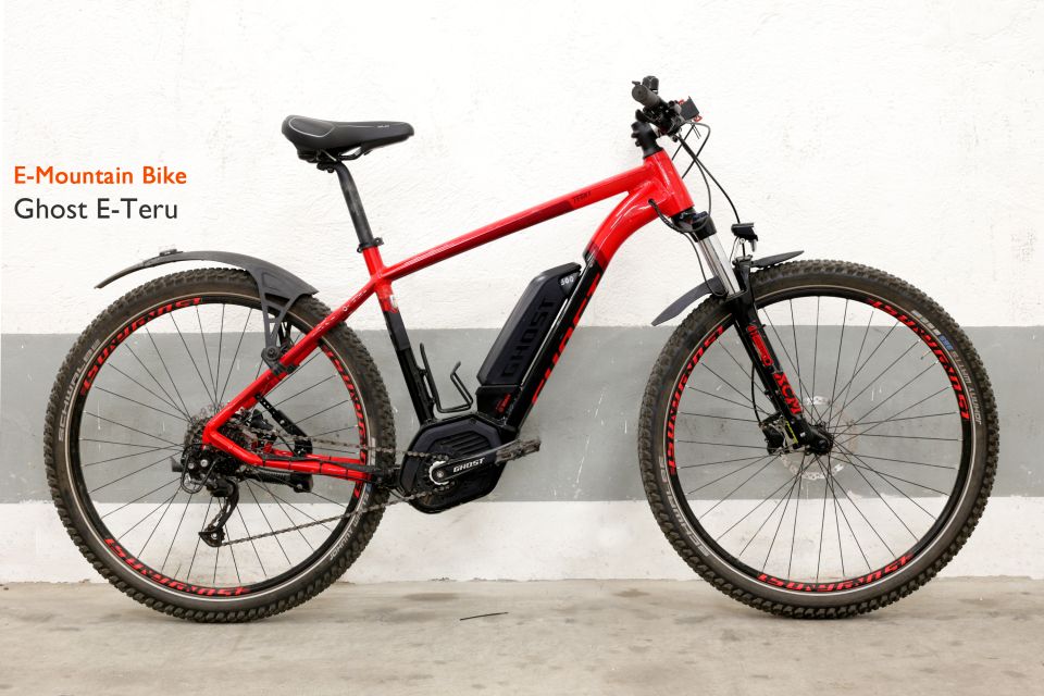 Rome: E-Bike Rental with Helmet and U-Lock - Cannondale vs Ghost: Choose the Bike That Matches Your Day