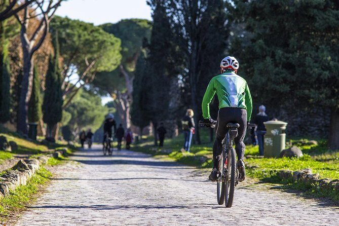 Rome E-Bike Small Group Tour of the Appian Way with Private Option - Ancient mausoleum stop: the scale of Roman remembrance