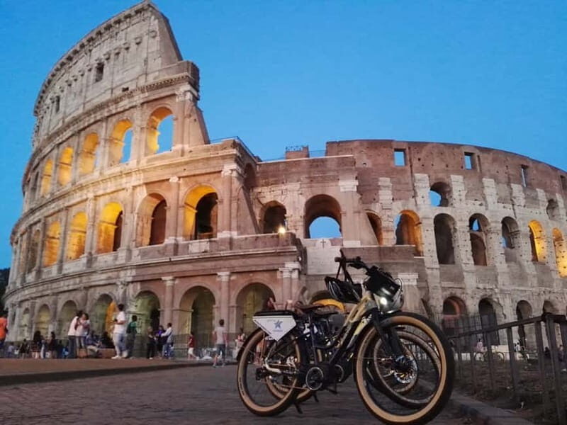 Rome: E-Bike Sunset Tour with Pizza Option - Capitoline Hill Finish: When the View Makes Sense of the Ride