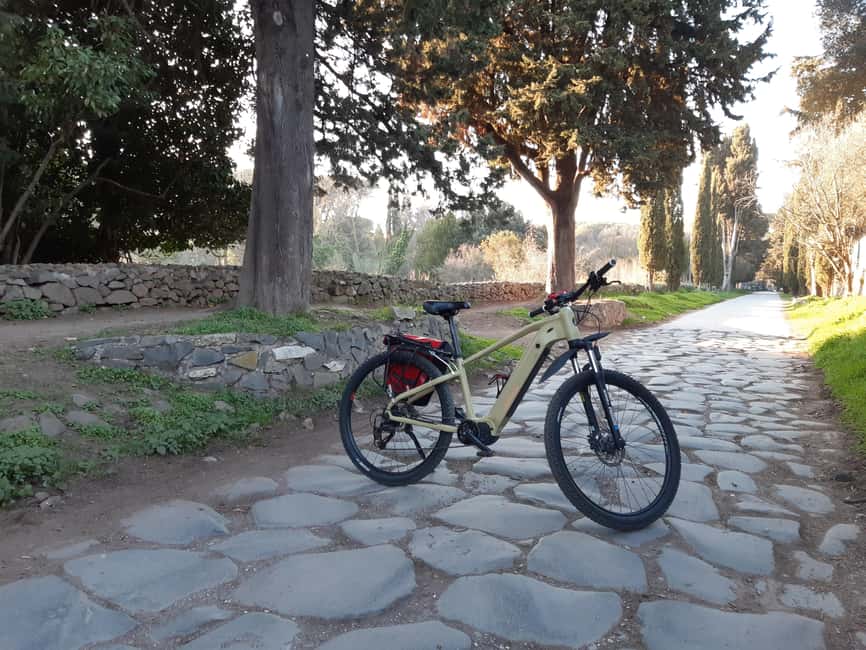 Rome: E-bike Tour From The Circus Maximus To The Catacombs - The value of a $100, 4-hour e-bike + Catacombs plan