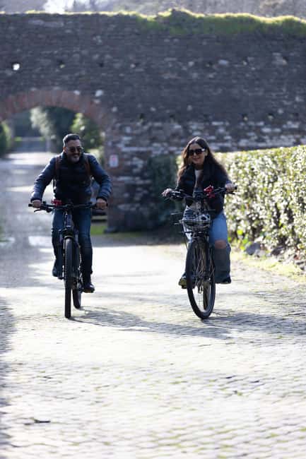 Rome: E-Bike Tour of Appia Antica, Aqueducts, and Caffarella - Appia Antica’s stones: what to expect and how to enjoy the bumps