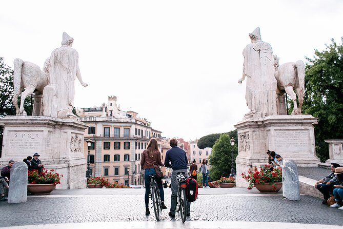 Rome E-Bike Tour – Premium Small Group with Local Guide - The Forum stop: ancient power, told at street level