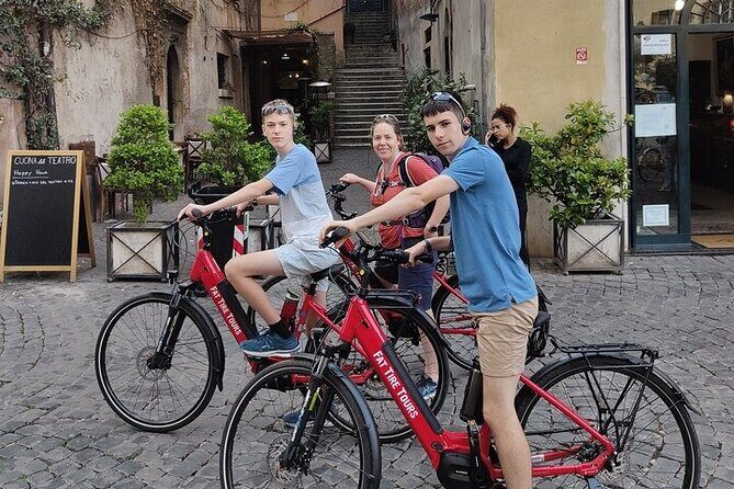 Rome E-Bike Tour: Ultimate Street Food and Market Feast - Market feast time: olive oil, wine, cured meats, cheese, and seasonal bites