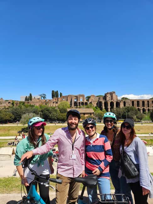Rome E-Bike Tour with a local! (and a traditional snack) - Key points before you go