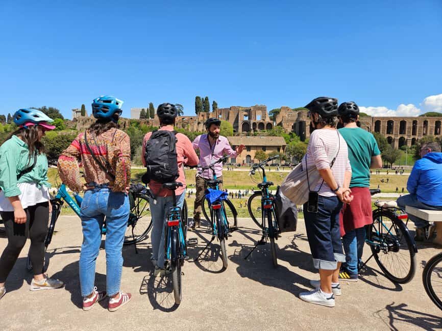 Rome E-Bike Tour with a local! (and a traditional snack) - How the 3-hour ride feels: pacing, photo stops, and hill help