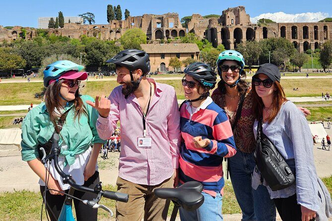Rome E-Bike Tour with a Local! Top Attractions & Hidden Gems! - Colosseum Stop: The Icon Up Close, Without the Time Sink