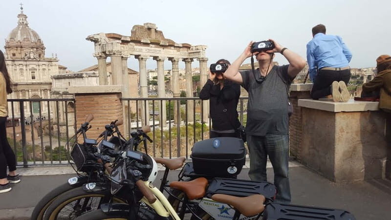 Rome: Early Morning eBike Tour - Trajan Forum and Pantheon: two “you are here” landmarks