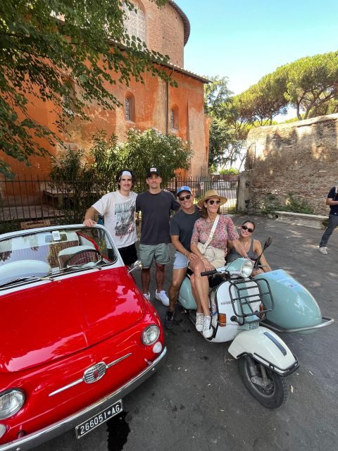 Rome: Evening Fiat 500 and Vespa Prosecco Tour - Key things to know before you go