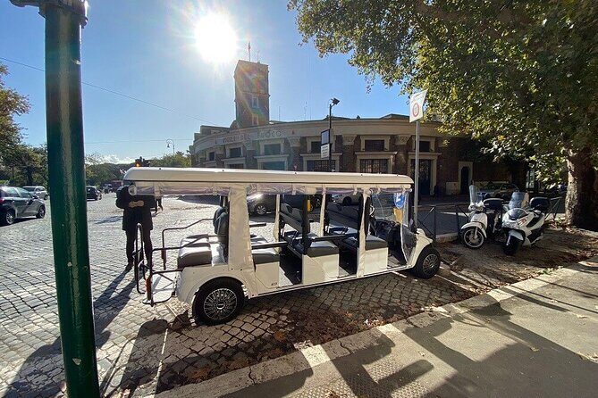 Rome Evening Golf Cart Tour w/ Pizza & Gelato Dinner Max 6 People - Roman Forum, Piazza Venezia, and Quirinal Hill: power centers in quick snapshots