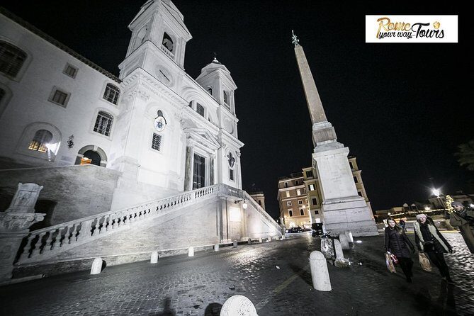 Rome Evening Panoramic Walking Tour Including Trevi Fountain and Spanish Steps - Trevi Fountain at Night: Coin Toss with Context, Not Just Crowds