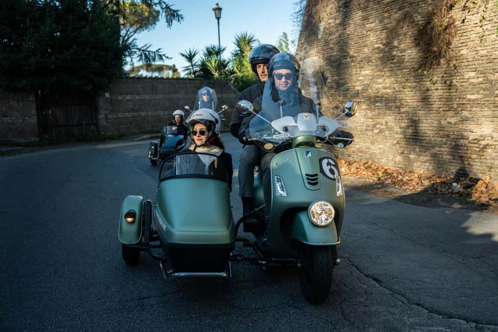 Rome: Evening Vespa Sidecar City Tour - Key points worth knowing before you book