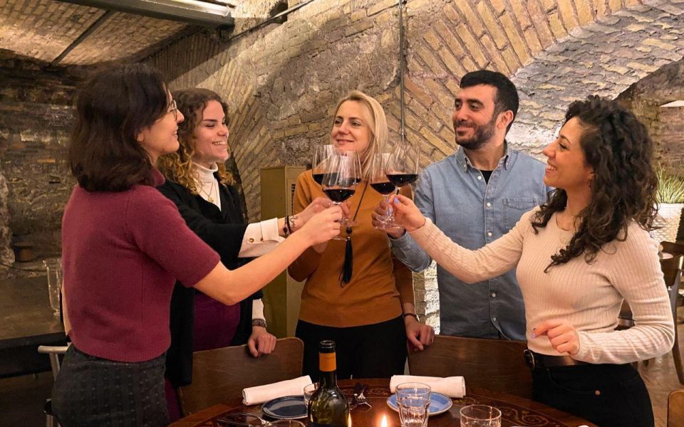 Rome: Exclusive Candlelight dinner in Agrippa's Roman Bath - The Guided 4-Course Dinner and Wine Pairings