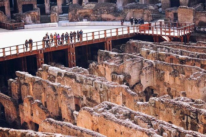 Rome Exclusive Colosseum Gladiators Arena Guided Tour - Comfort, Security, and Entry Rules You Should Know