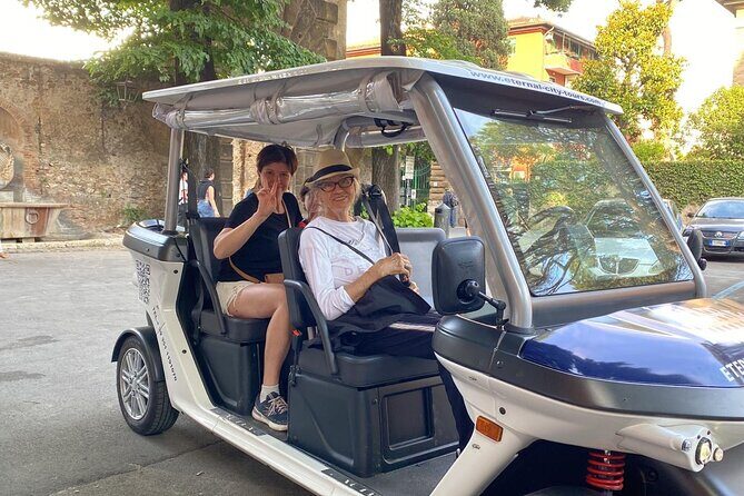 Rome: Exclusive Private Golf Cart Tour - Aventine rooftops at Via Cancellieri and Villa Borghese viewpoints