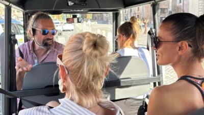 Rome: Express Golf Cart Tour - Campo de Fiori Pause: A Marketplace That Still Has Energy