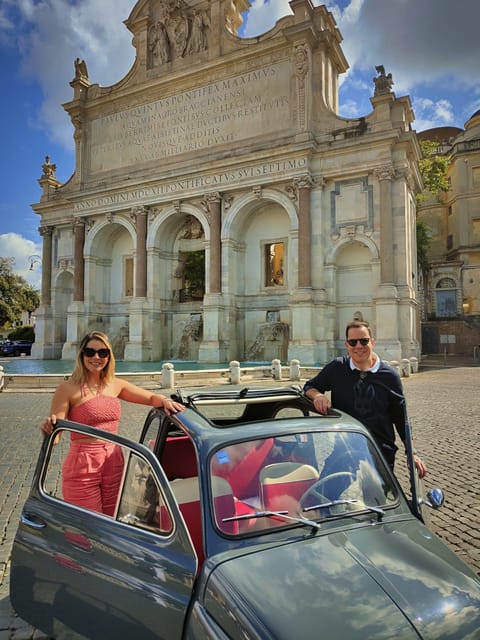 Rome: Fiat 500 private tour with a roman - Fiat 500 Rome With Alberto: What Makes It Work