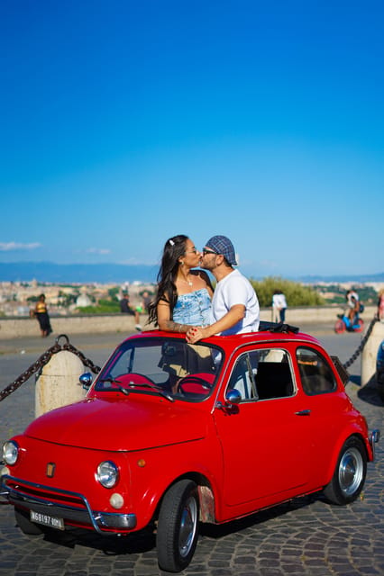 Rome Fiat 500 Tour with Professional Photoshoot - Colosseum Photo Stop: The One Time You’ll Want the Camera Ready