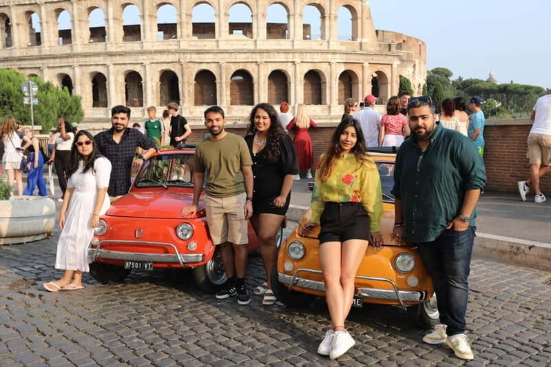 Rome: Fiat 500 Vintage City and Photo Tour - Entering Rome by Fiat 500: Why This Feels Different
