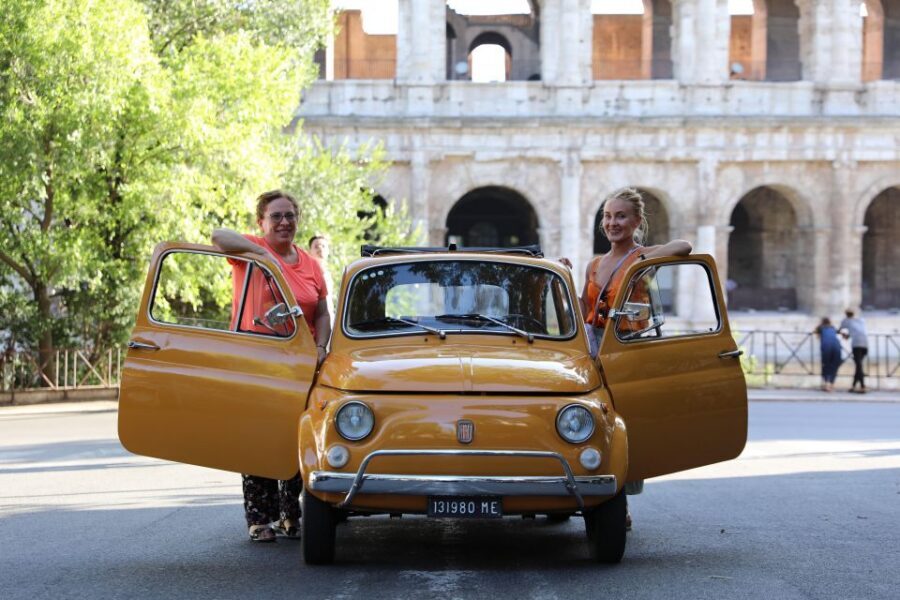 Rome: Fiat 500 Vintage City and Photo Tour - The Fiat Ride Through Rome: Trastevere to the Scenic Stretch