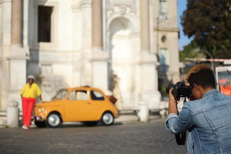 Rome: Fiat 500 Vintage City and Photo Tour - Gianicolo Terrace: Why the Hills Stop Is Worth It