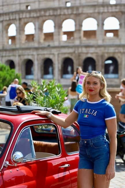 Rome: Fiat 500 Vintage Photo Tour - Key points to know before you book
