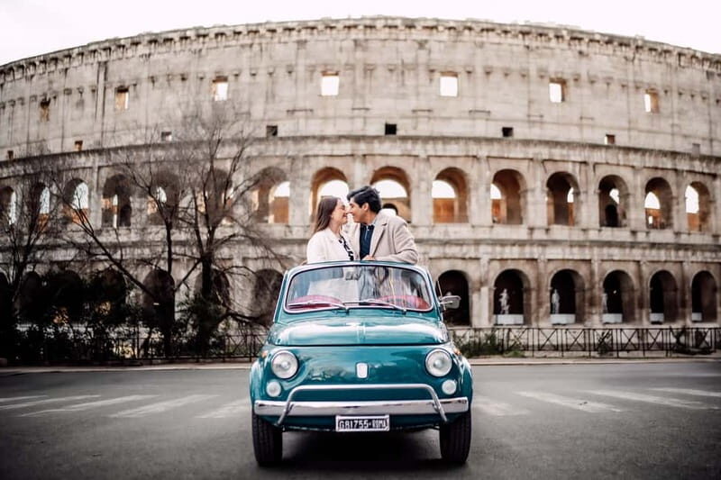 Rome: Fiat 500 Vintage Photo Tour - Colosseum and Circo Massimo: classic streets, quick visual hits