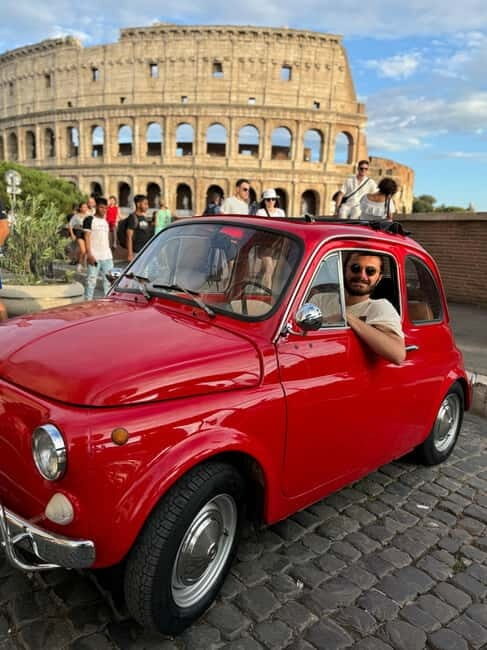 Rome: Fiat 500 Vintage Photo Tour - Trastevere and Fontana Acqua Paolo: Rome beyond the front gates