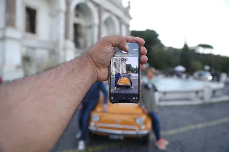 Rome: Fiat 500 Vintage Photo Tour - Rome’s highest point: Italy and the Vatican in one glance