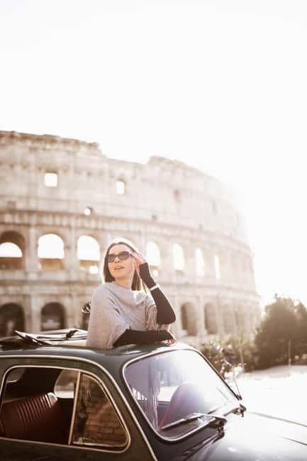 Rome: Fiat 500 Vintage Photo Tour - Starting at Bar Venezia: how the tour begins