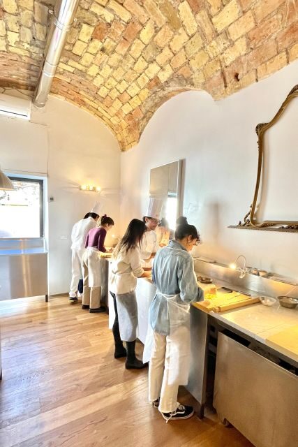 Rome: Five Shapes of Pasta Cooking Class in Ancient Tavern - Making the five shapes: ravioli, agnolotti del plin, tortellini, cappelletti, fettuccine