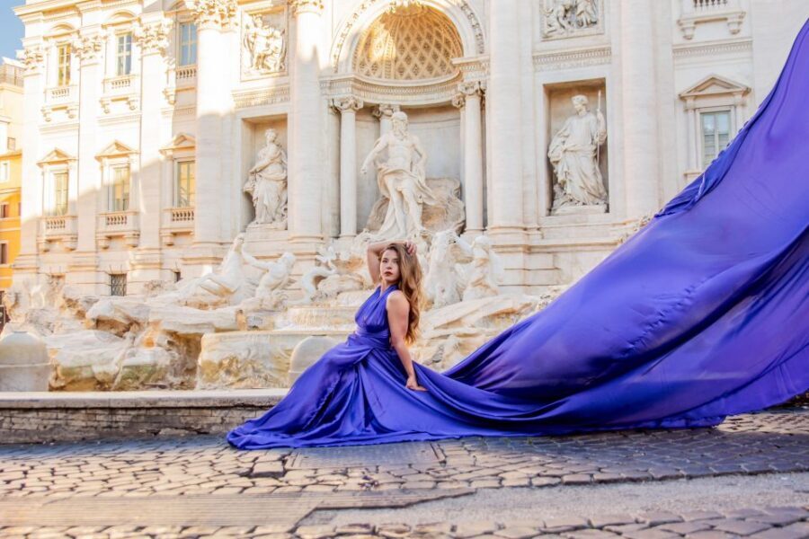 Rome: Flying Dress Photoshoot at Trevi Fountain - Price and Value: Is $339.86 Worth It for a Private Shoot?
