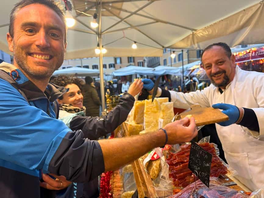 Rome Food Tasting Tour in Trastevere - The Trastevere walk: squares, the Basilica area, and nightlife energy
