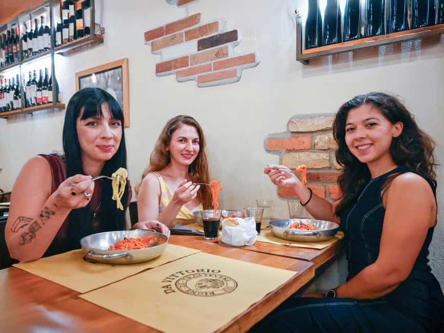 Rome Food Tour: Hidden Gems of Trastevere with Dinner & Wine - Where the Tour Shines Most: Guide Energy and Personal Attention