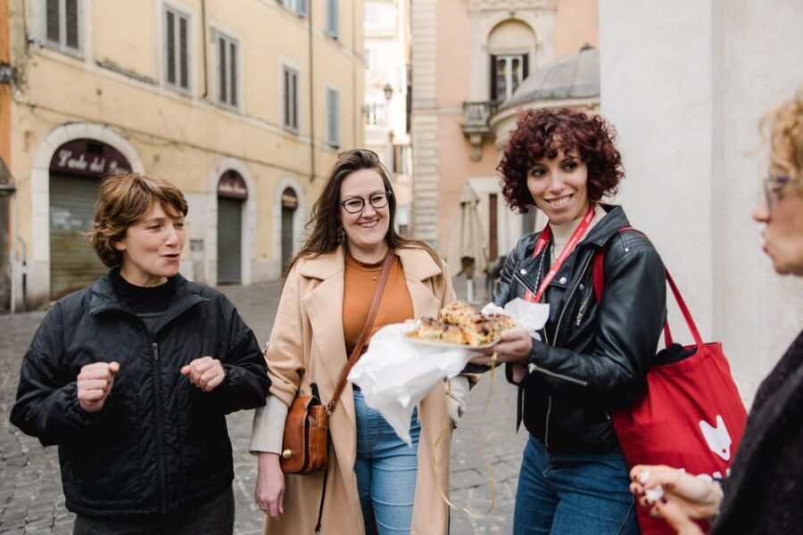 Rome: Food Tour of the Historic Center with Rooftop Spritz - A 3.5-hour sampler of Roman street food and rooftop drinks