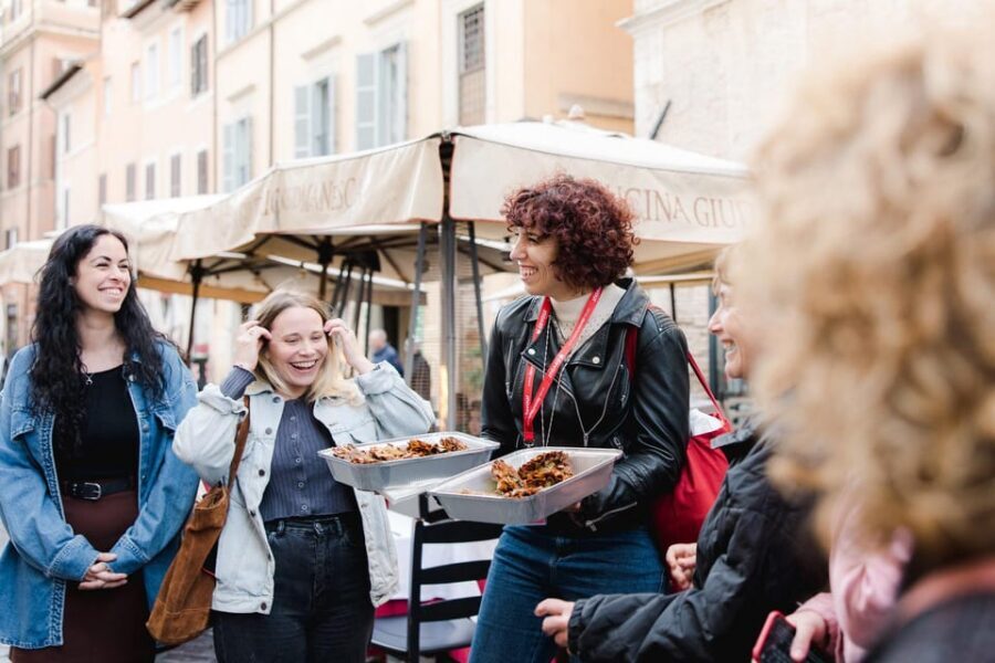 Rome: Food Tour of the Historic Center with Rooftop Spritz - Historic center bites: codfish, pizza-style tastes, and the beer-and-cheese stop