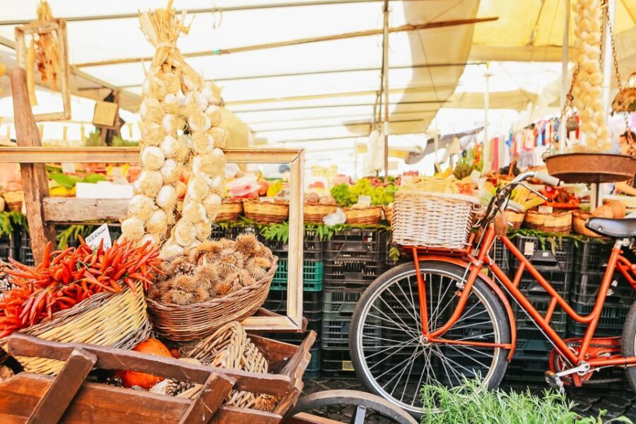 Rome: Food Tour with Market Visit - Il Segreto near the Vatican: Roman pasta with wine, plus a real lunch vibe