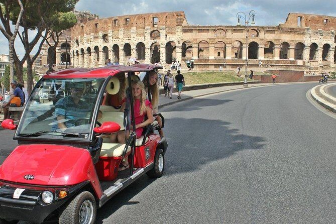 Rome for Foodies: Private Golf Cart Tasting Experience - Portico d’Ottavia pizza and fried specialties, then a Bona slice