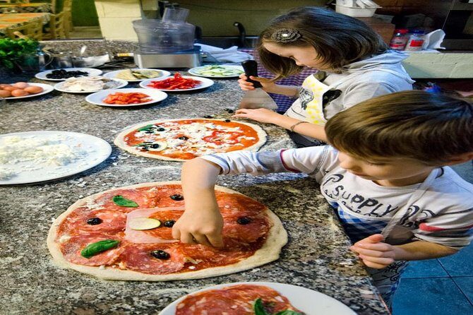 Rome For Kids: Small Group Pizza Making Class - Wood-burning oven: the moment the class turns into dinner