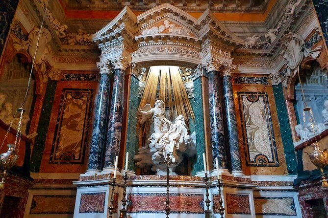 Rome: Fountains and Fallen Angels Small Group Walking Tour - Santa Maria della Vittoria: Bernini’s Ecstasy of Saint Teresa