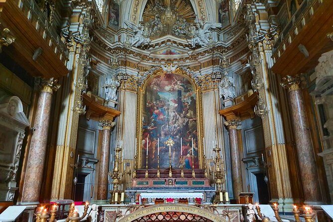 Rome: Fountains and Fallen Angels Small Group Walking Tour - San Carlo alle Quattro Fontane: Borromini’s tight, clever church