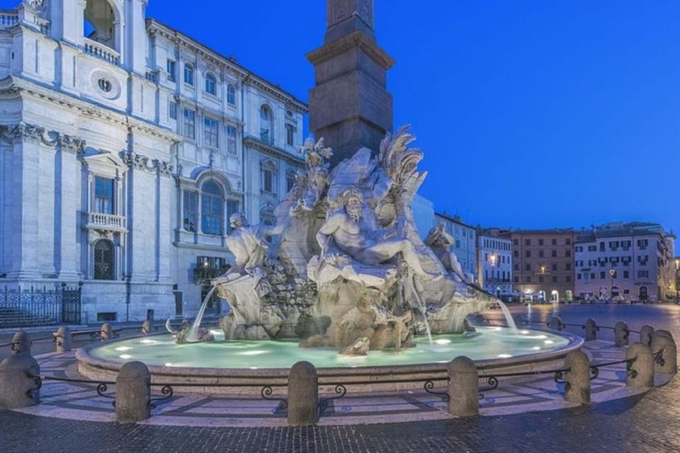 Rome: Fountains and Squares, Half Day Tour with Tasting - Trevi Fountain: The Sound Means You’re Close