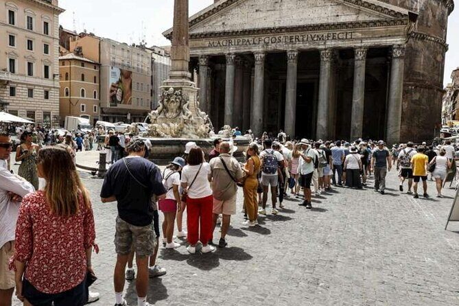 Rome: Fountains and Squares with Tasting, Semi-Private Tour - Pantheon in 20 minutes: the dome trick you should spot fast