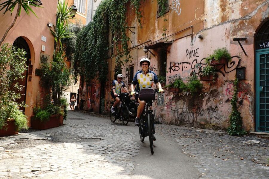 Rome: Full-Day Guided Tour by E-Bike with Lunch Included - Meet-Up, Bikes, and the Setup You’ll Feel Right Away