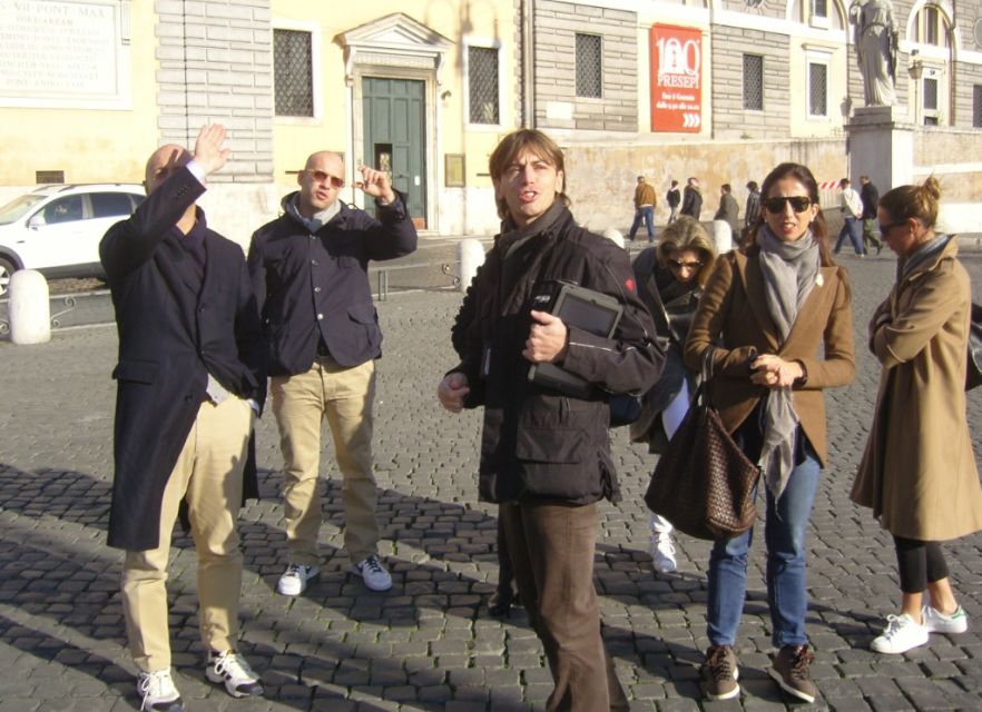 Rome: Full-Day Tour of the Eternal City - Start With Pickup, Then Settle Into the Mercedes Van