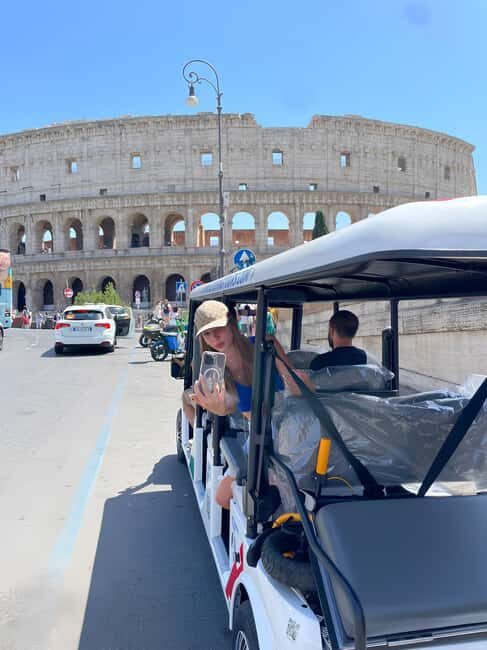 Rome: Fun Golf Cart Tour with Music and Gelato - Campo de’ Fiori Finish: Music, Gelato, and a Smooth Landing