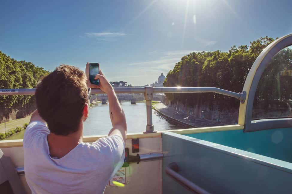 Rome: Glass Elevator, Museums & Hop-On Hop-Off Bus Ticket - A 360-degree look: how to get the most from the panorama