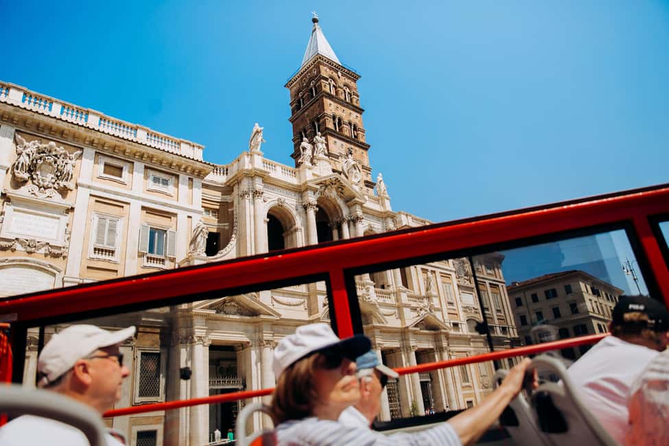 Rome: Glass Elevator, Museums & Hop-On Hop-Off Bus Ticket - What to bring (and what will slow you down)
