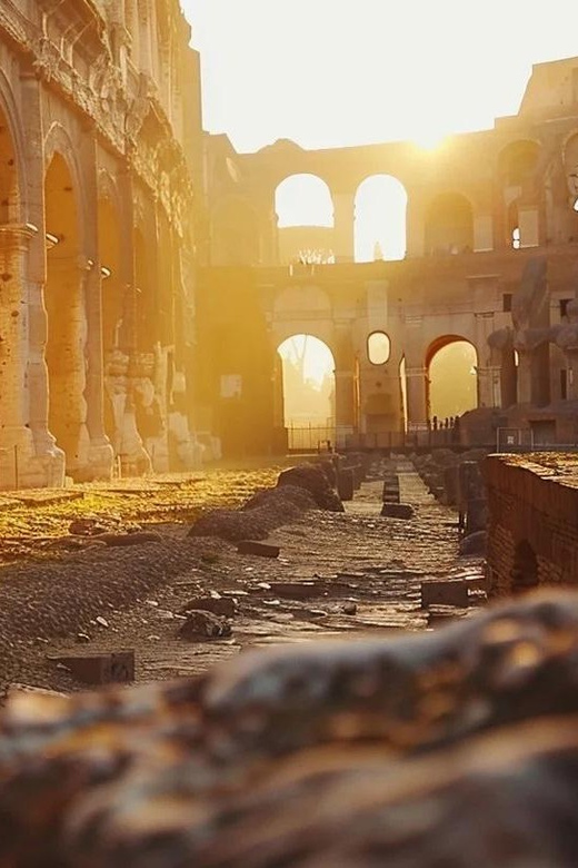 Rome: Golden Hour Expereince at the Colosseum with a Guide - Group dynamics: staying together, hearing the guide, and avoiding delays
