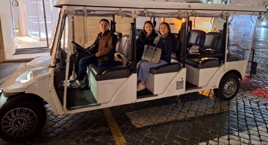 ROME: Golf-Cart Private Tour - Choosing Among Three Golf-Cart Routes