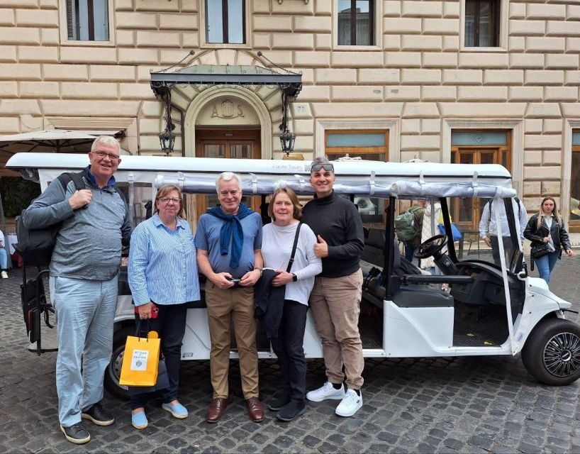 ROME: Golf-Cart Private Tour - Spanish Steps Photo Time Without the Full Sidewalk Fight